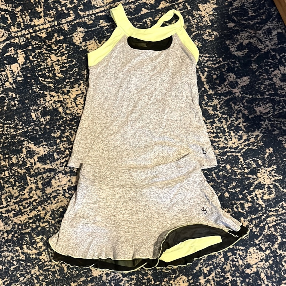 Tennis outfit skirt & matching top